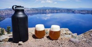 Hydroflask Growlers and water bottles